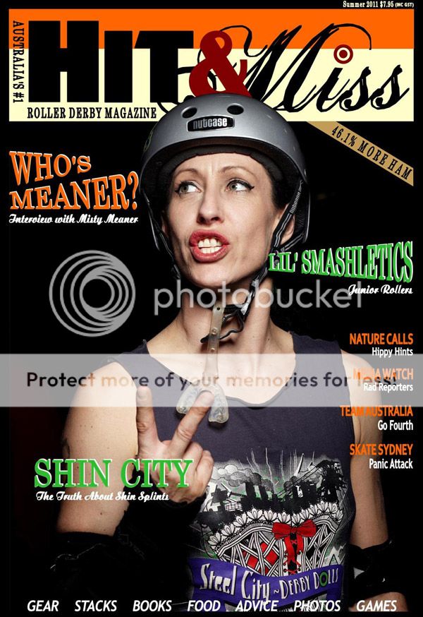 Hit & Miss Magazine Australias Number 1 Roller Derby Mag Issue 8