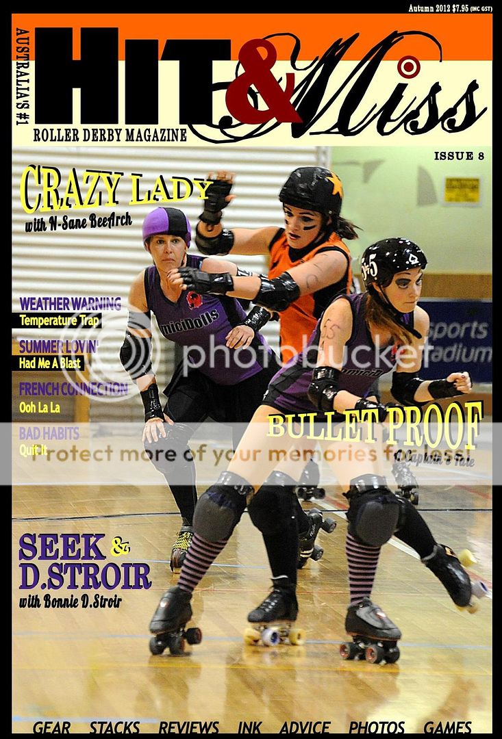 Magazine Australias Number 1 Roller Derby Mag Issue 8 Tattoo Vegan