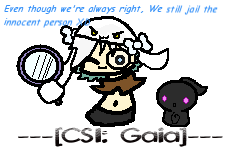 ---[CSI: Gaia]--- banner