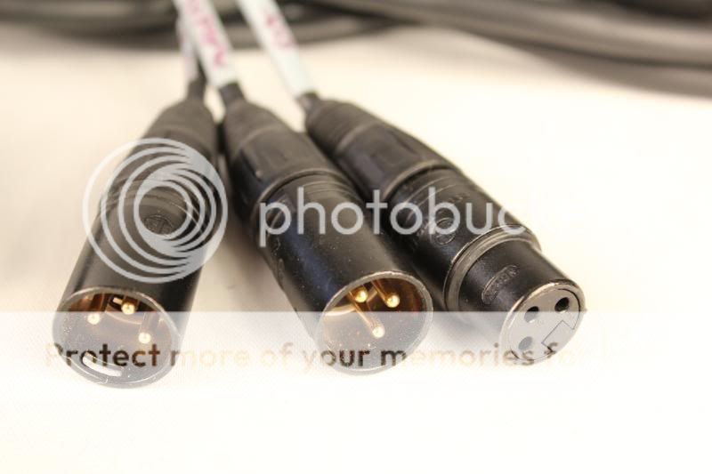 Elco/Edac to XLRM / XLRF Multiple Mogami Snake Cables Different 