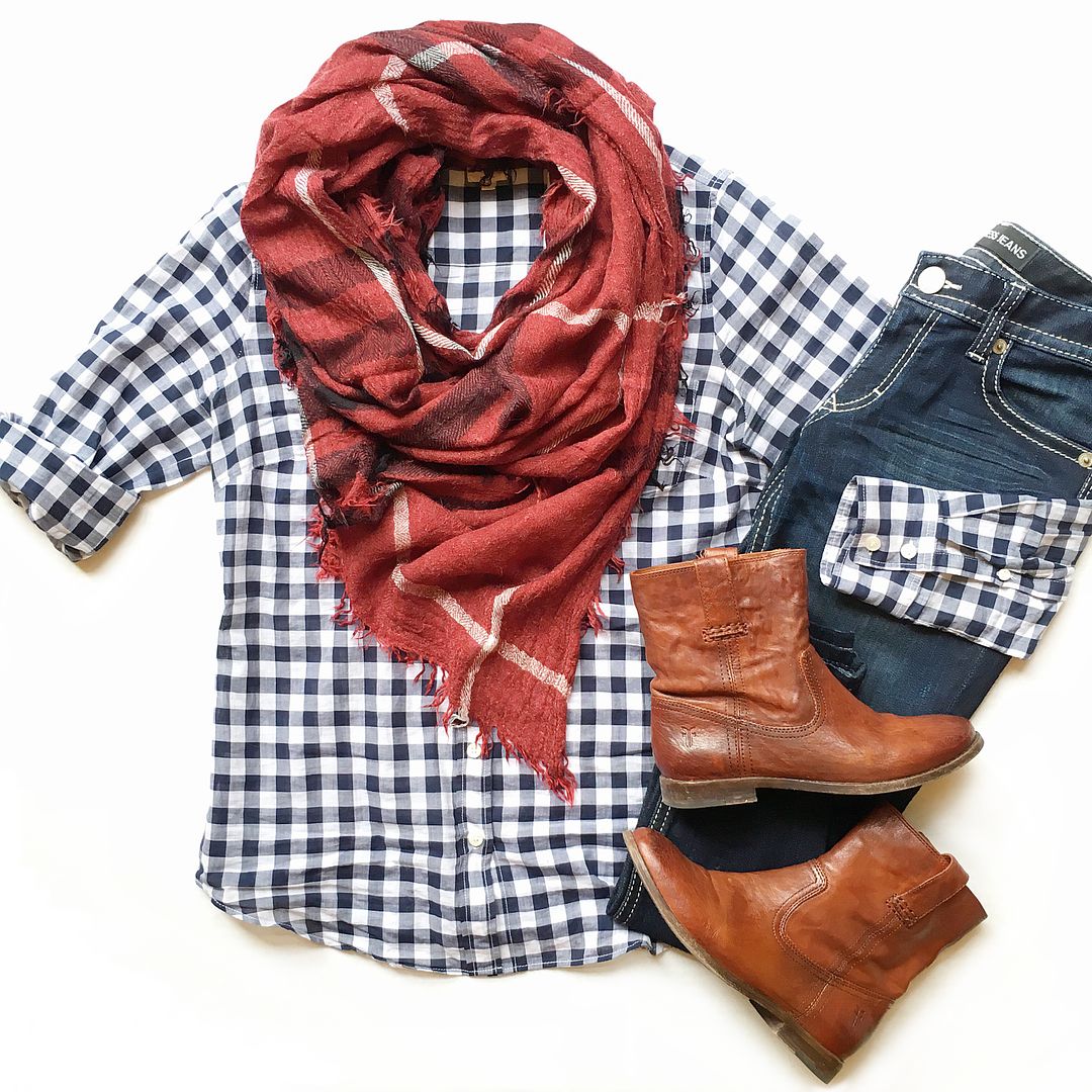 More Pieces of Me | St. Louis Fashion Blog: Flat lay favorites: Gingham ...