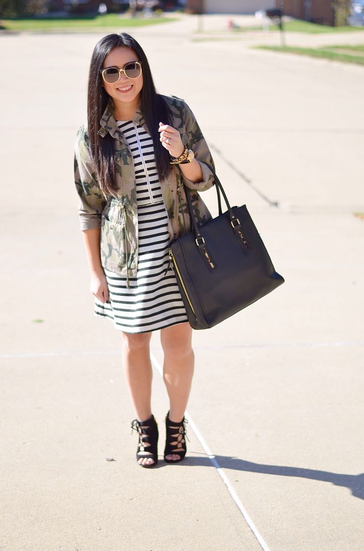 More Pieces of Me | St. Louis Fashion Blog: Stripes and camo + Fall ...