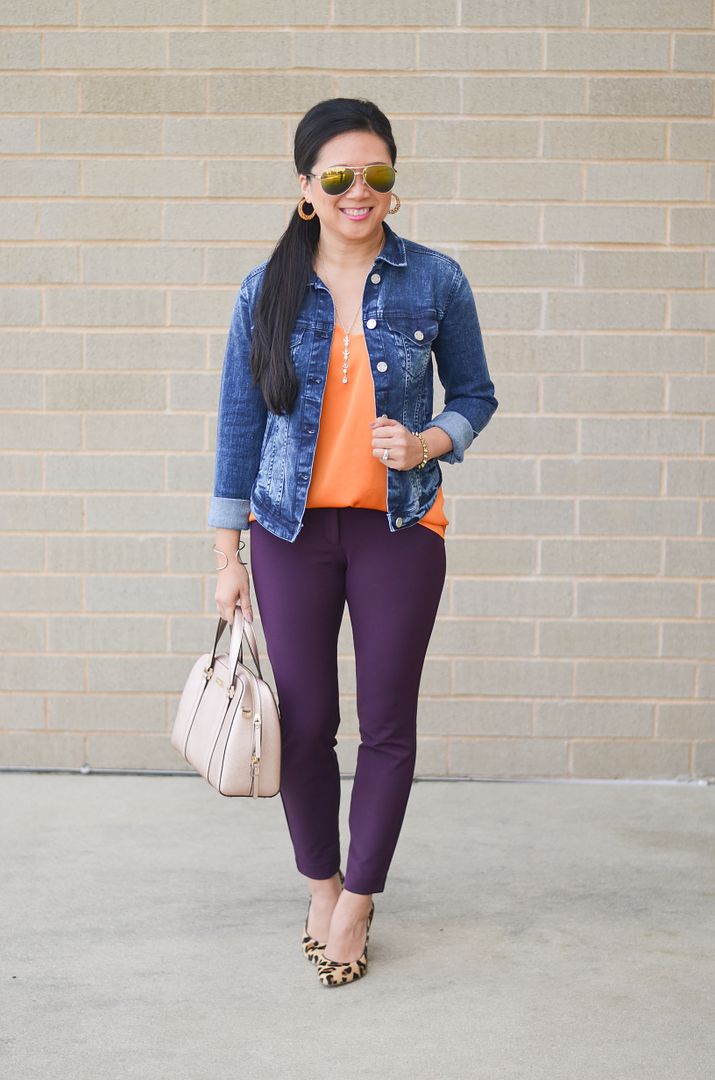 More Pieces of Me | St. Louis Fashion Blog: Fall colors + the skinny pant