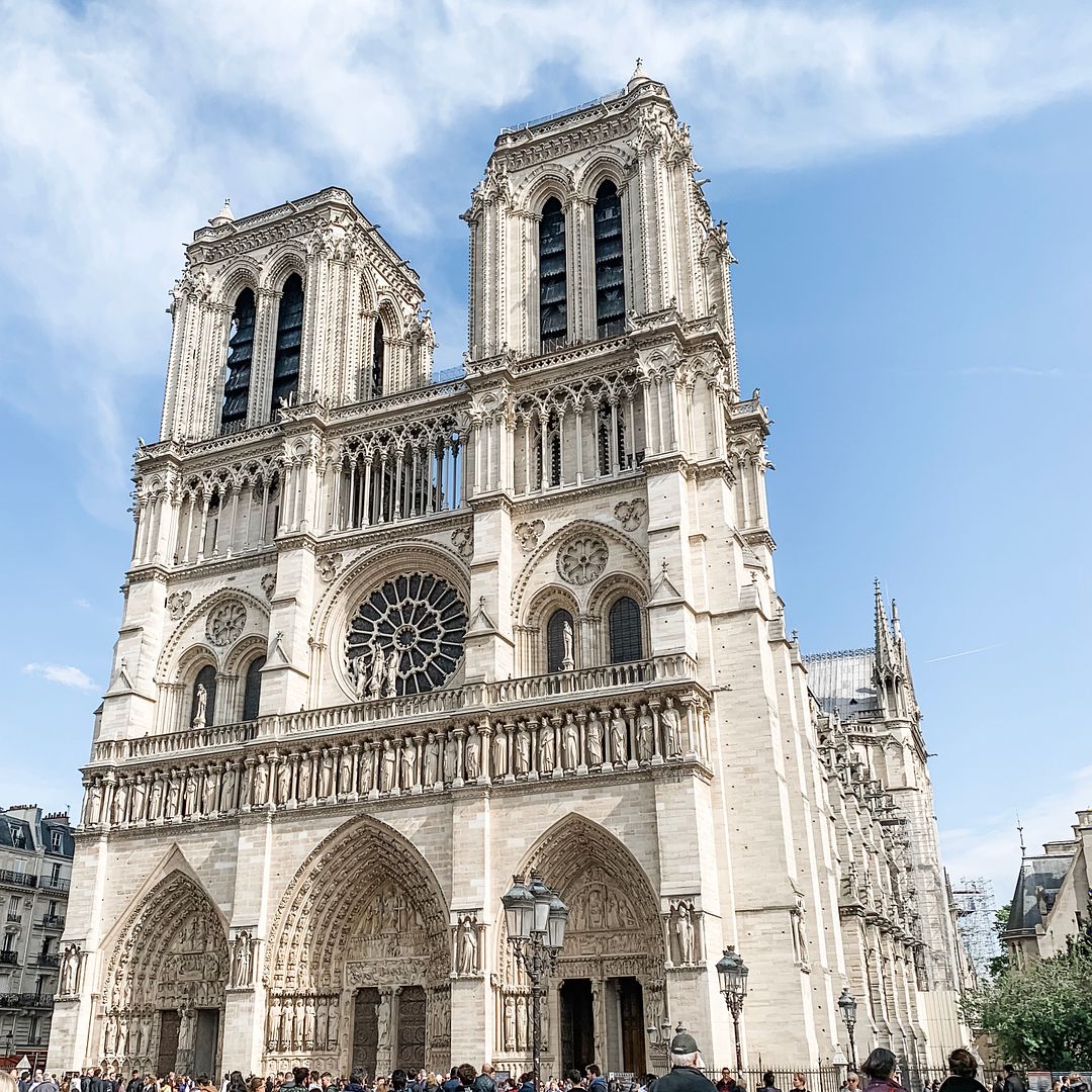 Notre Dame Paris, April 2019
