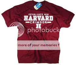 Harvard T Shirt College University Crimson Crew NCAA Officially