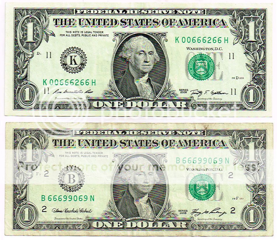 Banknotes with '666' in the serial number. | Page 4 | Coin Talk